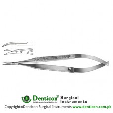 Micro Scissor Curved Stainless Steel, 12 cm - 4 3/4"